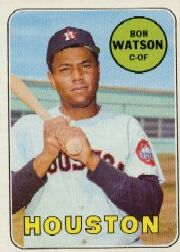 1969 Topps Baseball Cards      562     Bob Watson RC